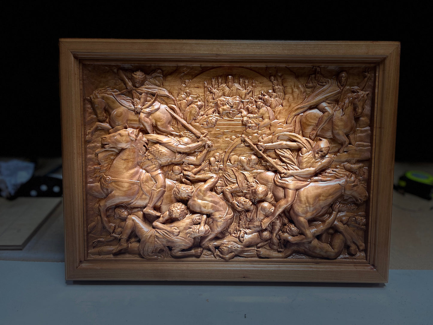 3D carving of Four Horseman of The Apocalypse